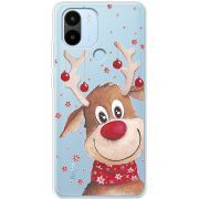 Прозрачный чехол BoxFace Xiaomi Redmi A1 Plus Winter Deer
