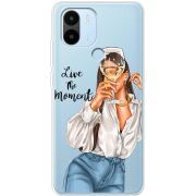 Прозрачный чехол BoxFace Xiaomi Redmi A1 Plus Live The Moment