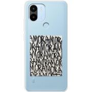 Прозрачный чехол BoxFace Xiaomi Redmi A1 Plus Amor Amor