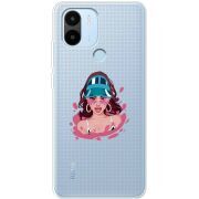 Прозрачный чехол BoxFace Xiaomi Redmi A1 Plus Selena Gomez