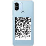 Прозрачный чехол BoxFace Xiaomi Redmi A1 Plus Blah Blah