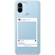 Прозрачный чехол BoxFace Xiaomi Redmi A1 Plus Insta