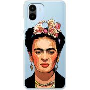 Прозрачный чехол BoxFace Xiaomi Redmi A1 Plus Фрида Кало