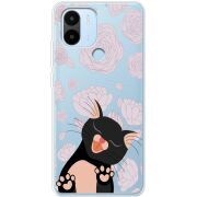 Прозрачный чехол BoxFace Xiaomi Redmi A1 Plus Meow