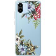 Прозрачный чехол BoxFace Xiaomi Redmi A1 Plus Floral