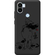 Черный чехол BoxFace Xiaomi Redmi A1 Plus 