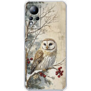 Чехол BoxFace Infinix Note 12 Christmas Owl