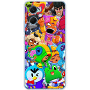 Чехол BoxFace Xiaomi Redmi Note 12 (China) friends brawl stars
