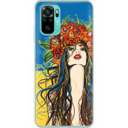 Чехол BoxFace Poco M5s Ukraine Girl