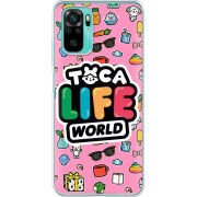 Чехол BoxFace Poco M5s Toca Boca Life World
