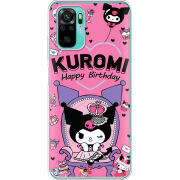 Чехол BoxFace Poco M5s День народження Kuromi