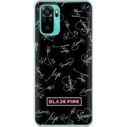 Чехол BoxFace Poco M5s Blackpink автограф