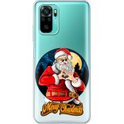 Прозрачный чехол BoxFace Xiaomi Poco M5s Cool Santa