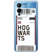 Прозрачный чехол BoxFace Infinix Note 12 (G96) Ticket Hogwarts