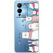 Прозрачный чехол BoxFace Infinix Note 12 (G96) The Friendly Beasts