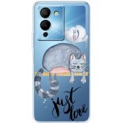 Прозрачный чехол BoxFace Infinix Note 12 (G96) Just Love