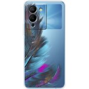 Прозрачный чехол BoxFace Infinix Note 12 (G96) Feathers