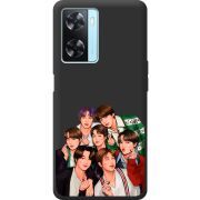 Черный чехол BoxFace OPPO A57s BTS