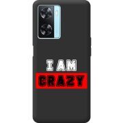 Черный чехол BoxFace OPPO A57s I'm Crazy
