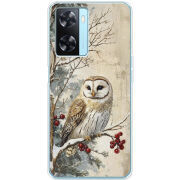 Чехол BoxFace OPPO A77 Christmas Owl