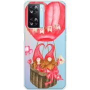 Прозрачный чехол BoxFace OPPO A77 Valentine Dwarfs
