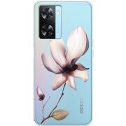 Прозрачный чехол BoxFace OPPO A77 Magnolia