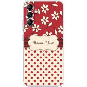 Чехол BoxFace Samsung Galaxy A34 5G (A346) Именной Polka Dots