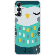 Чехол BoxFace Samsung Galaxy A34 5G (A346) Green Owl