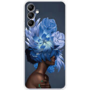 Чехол BoxFace Samsung Galaxy A34 5G (A346) Exquisite Blue Flowers