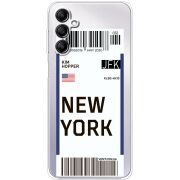 Прозрачный чехол BoxFace Samsung Galaxy A14 5G (A146) Ticket New York