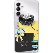 Прозрачный чехол BoxFace Samsung Galaxy A34 5G (A346) Fashion Pug