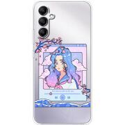 Прозрачный чехол BoxFace Samsung Galaxy A34 5G (A346) The Sakuras Will Cry For You