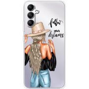 Прозрачный чехол BoxFace Samsung Galaxy A34 5G (A346) Follow Your Dreams