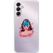 Прозрачный чехол BoxFace Samsung Galaxy A34 5G (A346) Selena Gomez