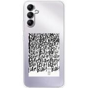 Прозрачный чехол BoxFace Samsung Galaxy A34 5G (A346) Blah Blah