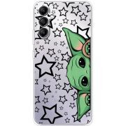 Прозрачный чехол BoxFace Samsung Galaxy A34 5G (A346) Baby Yoda