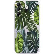 Прозрачный чехол BoxFace Samsung Galaxy A34 5G (A346) Palm Tree