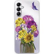 Прозрачный чехол BoxFace Samsung Galaxy A34 5G (A346) My Bouquet