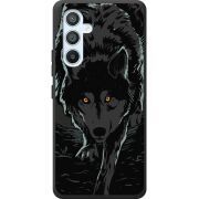 Черный чехол BoxFace Samsung Galaxy A54 5G (A546) Wolf