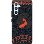 Черный чехол BoxFace Samsung Galaxy A54 5G (A546) Ornament