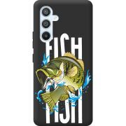 Черный чехол BoxFace Samsung Galaxy A54 5G (A546) Fish