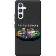 Черный чехол BoxFace Samsung Galaxy A54 5G (A546) Among Us Impostors