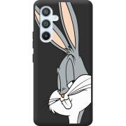 Черный чехол BoxFace Samsung Galaxy A54 5G (A546) Lucky Rabbit