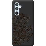 Черный чехол BoxFace Samsung Galaxy A54 5G (A546) Chinese Dragon