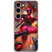 Чехол BoxFace Samsung Galaxy S23 (S911) Woman Deadpool