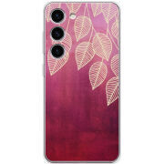 Чехол BoxFace Samsung Galaxy S23 (S911) Gold Leaves