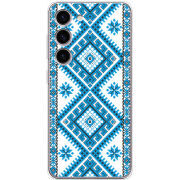 Чехол BoxFace Samsung Galaxy S23 (S911) Блакитний Орнамент