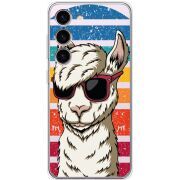 Прозрачный чехол BoxFace Samsung Galaxy S23 (S911) Стильна Лама