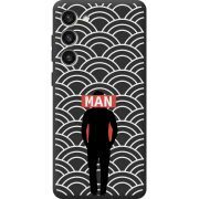 Черный чехол BoxFace Samsung Galaxy S23 Plus (S916) Man Pattern