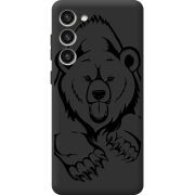 Черный чехол BoxFace Samsung Galaxy S23 Plus (S916) Grizzly Bear